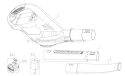 Page A Diagram and Parts List for NS118 Type 5 Black and Decker Leaf Blower / Vacuum